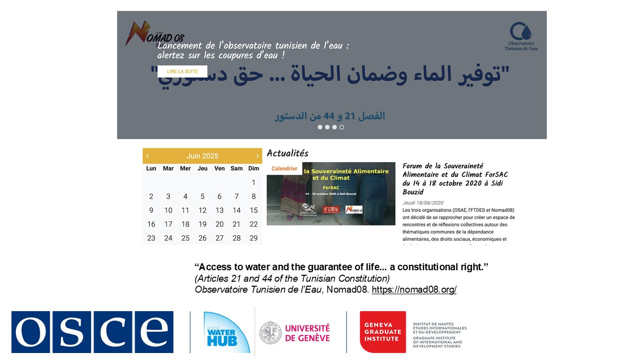 Article headlines showing the urgency of access to water