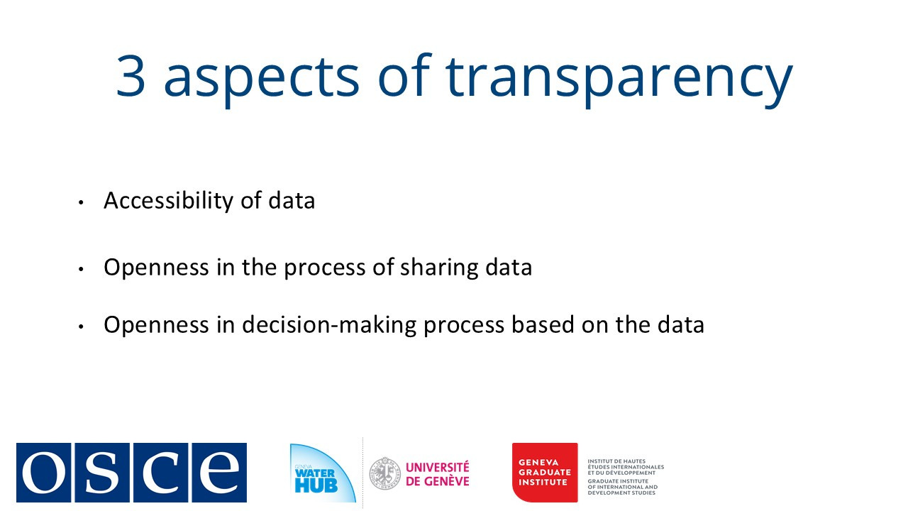3 aspects of transparency